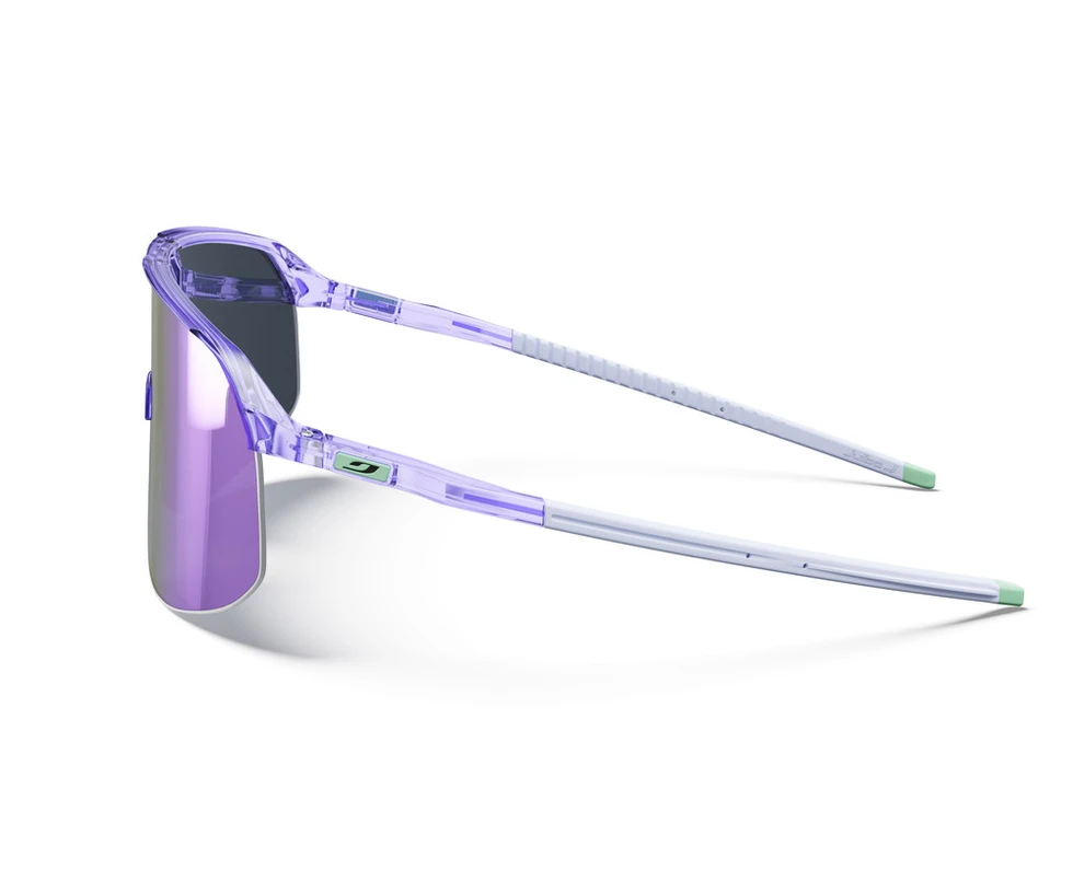 JULBO Elwood Unisex Kind Zonnebril Mat Violet - Stoer En Veilig Voor Actieve Jongens 6-10 Jaar
